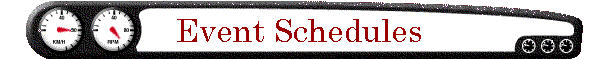 Event Schedules